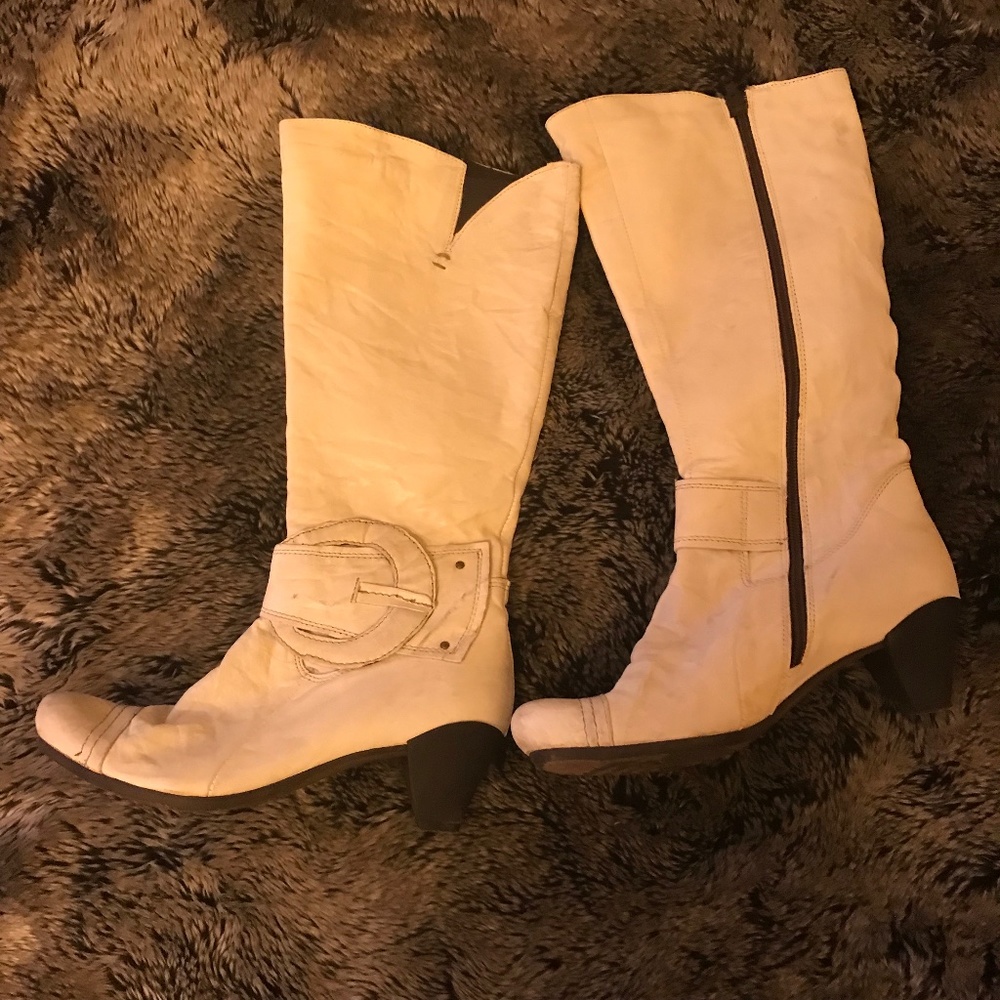 Khrio cowgirl leather boots